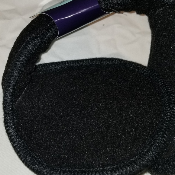 Earmuffs Wrap Around Black New Warm Adjustable - Picture 3 of 4